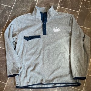 Men’s dry duck, bush light pullover fleece